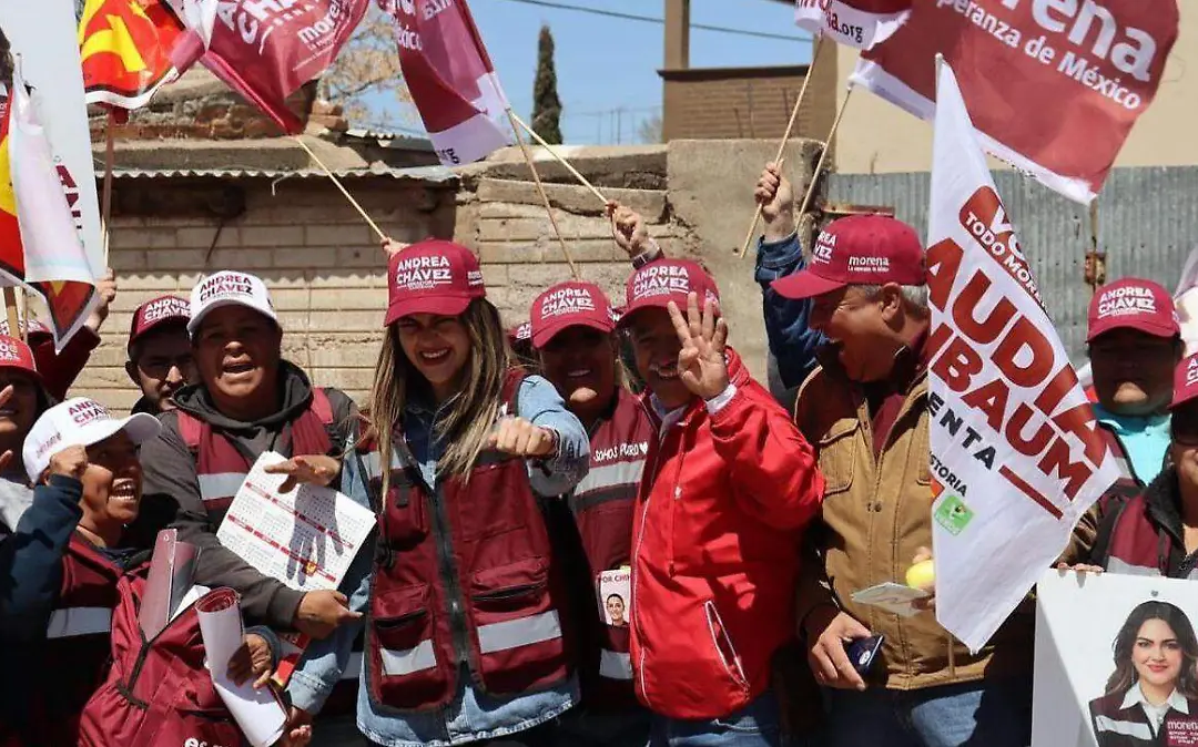 Niegan actos anticipados de campaña en actividades de Andrea Chávez