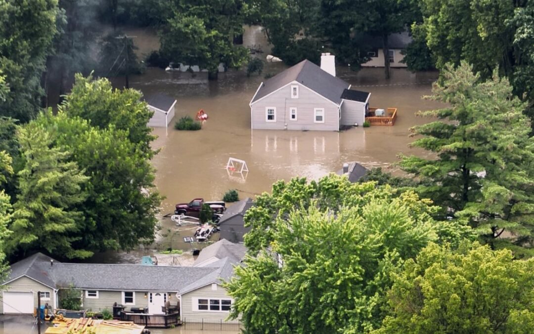 Indiana vive las peores inundaciones en 30 años; suman 5 muertos