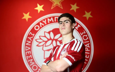 Olympiacos FC presenta a «La Hormiga» González