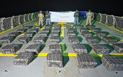 Llega a Acapulco cargamento con más de dos toneladas de cocaína asegurado por la Marina