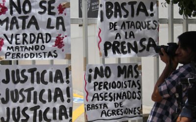 Informe identifica un modelo de impunidad en la violencia contra periodistas