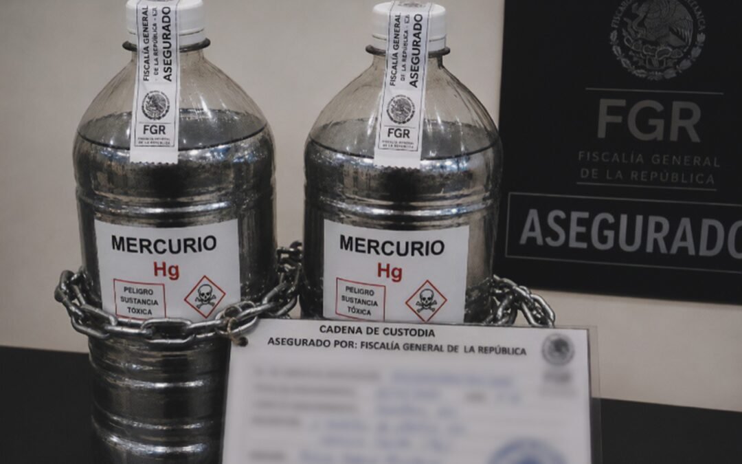 Investigan el hallazgo de 1.2 litros de mercurio en Pinal de Amoles, Querétaro