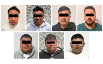 Detienen a 7 miembros de grupo delictivo en CDMX ligados a 13 robos a casa habitación