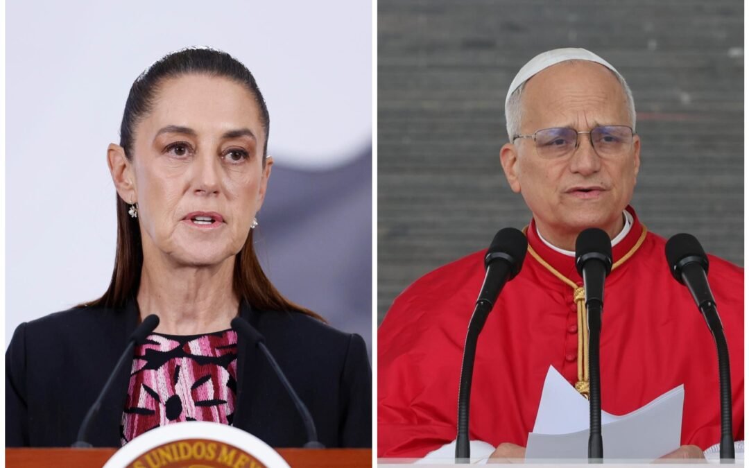 Sheinbaum insistirá ante el Vaticano para que León XIV visite México