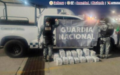 Aseguran 75.9 kilos de cocaína ocultos en camión de tunas en Tijuana