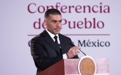 Bajan los homicidios dolosos a 46 diarios en México: García Harfuch.