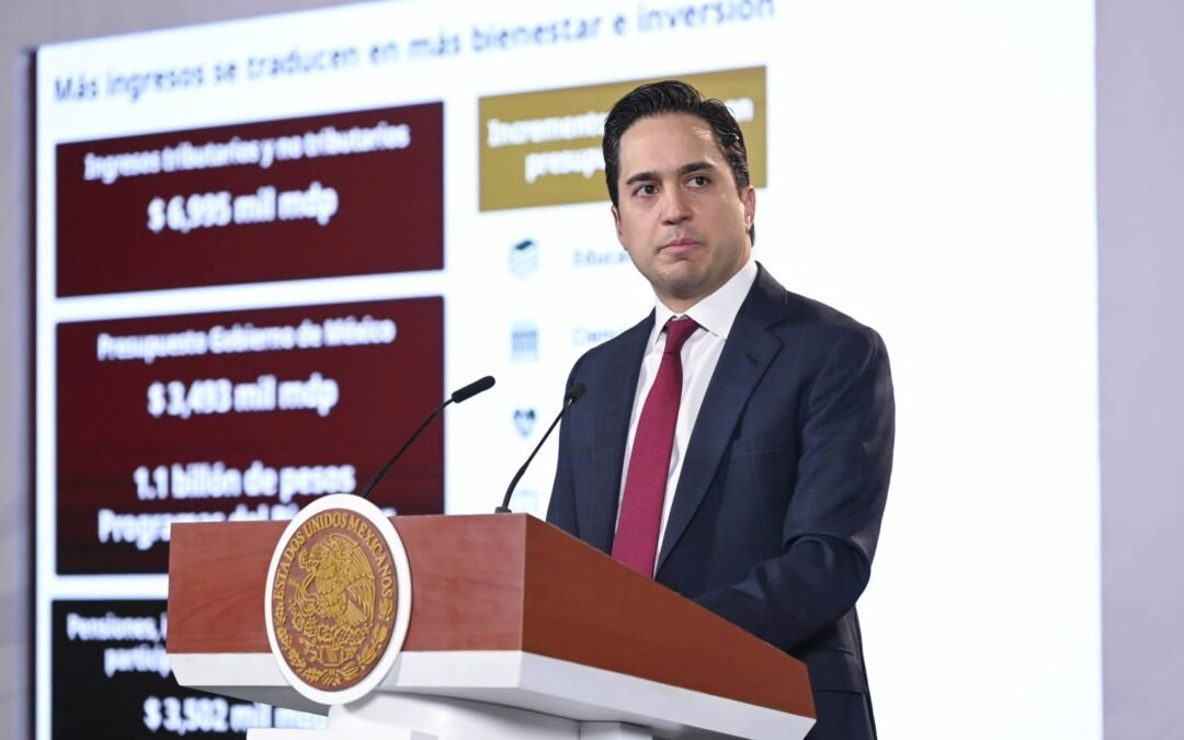 Prevé Banobras 5.7 billones de pesos para infraestructura entre 2026 y 2030