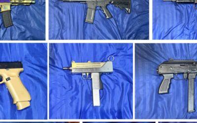 Aseguran seis armas de fuego semiautomáticas en Iztapalapa; detenidos serían de la Unión Tepito