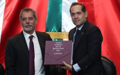 Recibe Cámara de Diputados de la SHCP el Paquete Económico 2027