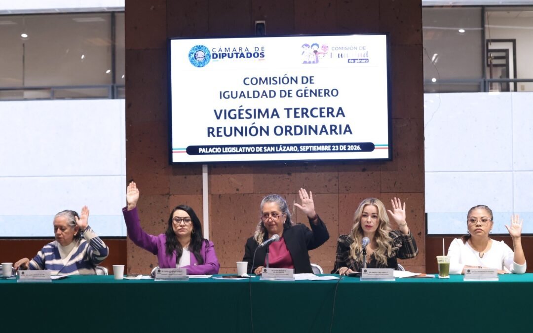 Ratifica Comisión dictamen que establece igualdad de derechos entre hombres y mujeres en el ámbito rural
