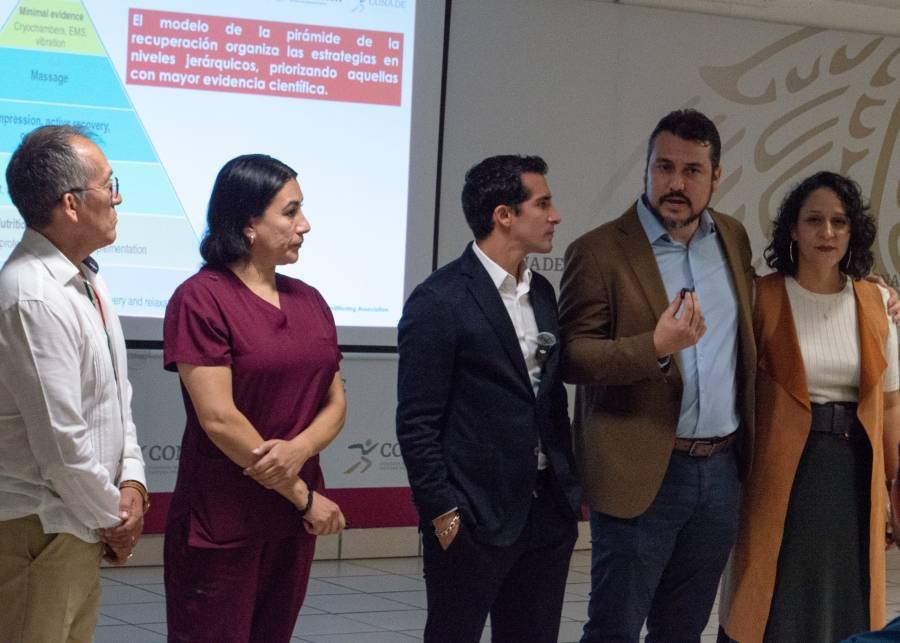 Fortalece la CONADE a sus entrenadores de atletas, con un diplomado de Alto Rendimiento impartido por la ENED.