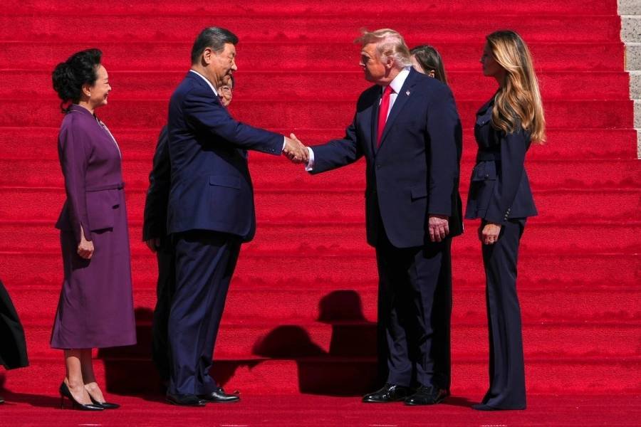 Fortalecen Trump y Xi Jinping la relación EU- China, al reunirse en Washington.