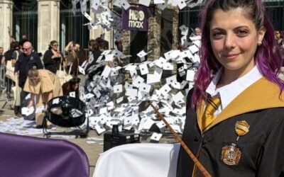 Fans de Harry Potter celebran en Londres la vuelta a Hogwarts