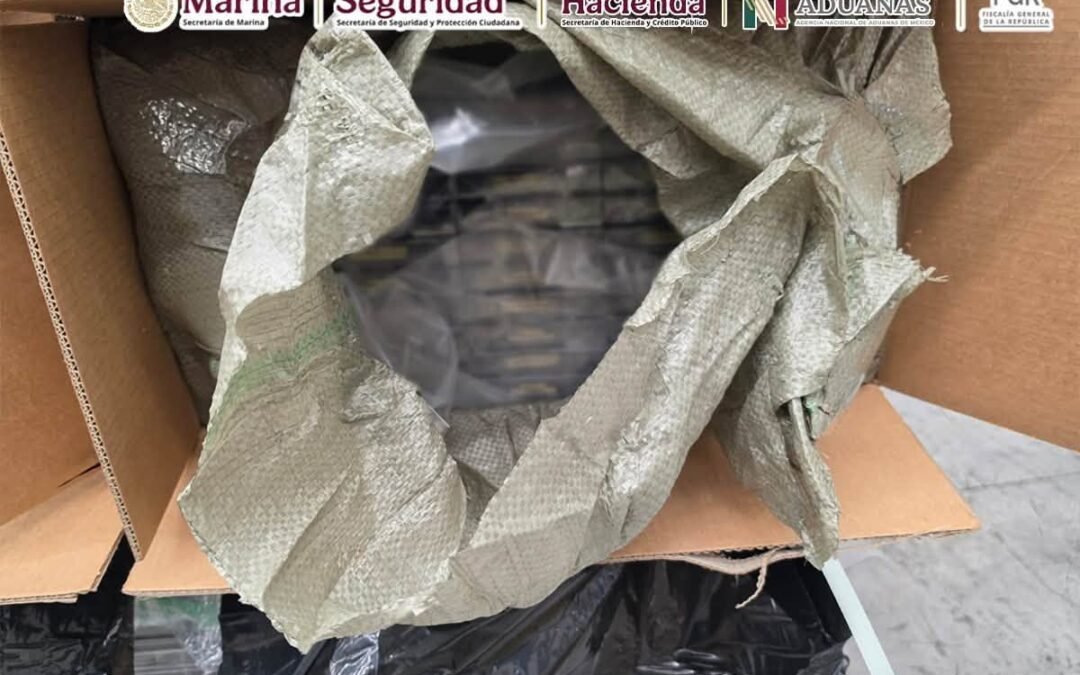 Decomisan más de 5.4 millones de cigarros en el AICM