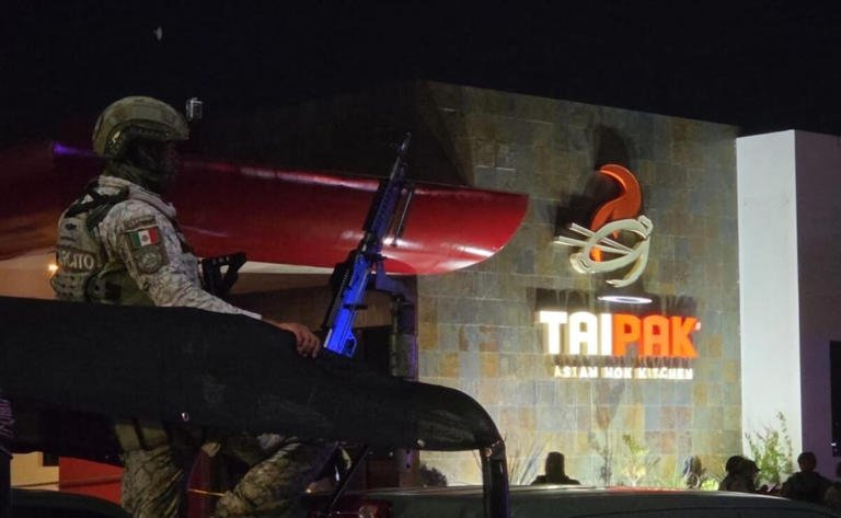 Muere una persona en ataque armado en restaurante chino de Culiacán; hay 7 heridos