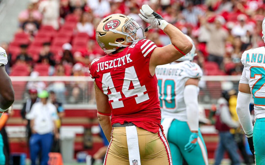 Multa NFL a Kyle Juszczyk por polémica celebración