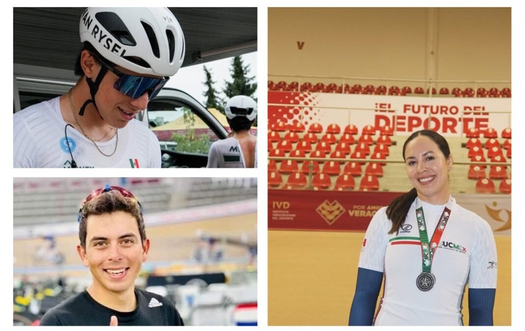 Yuli Verdugo, Ricardo Peña y Sebastián Ruiz representarán a México en el Mundial de Pista