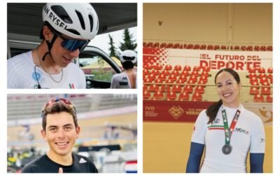 Yuli Verdugo, Ricardo Peña y Sebastián Ruiz representarán a México en el Mundial de Pista