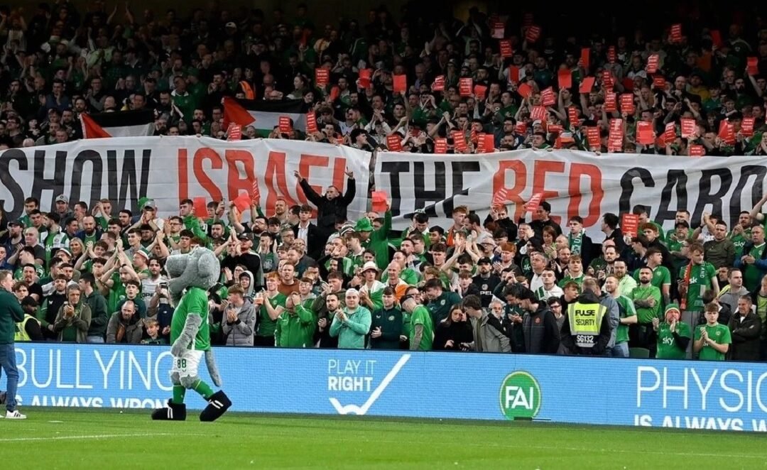 Deportistas irlandeses piden boicotear el partido contra Israel