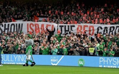 Deportistas irlandeses piden boicotear el partido contra Israel