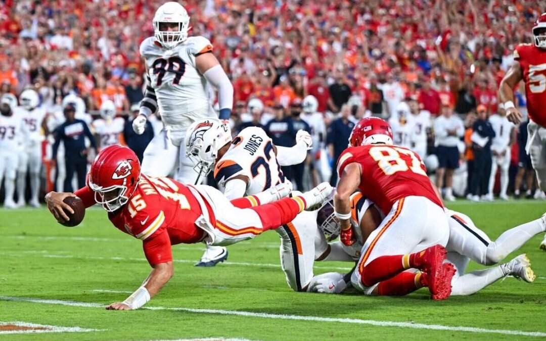 Concluye primera semana de la NFL con resultados destacados y alta producción ofensiva