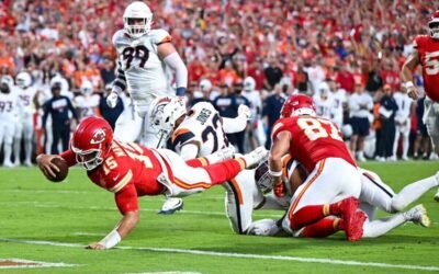 Concluye primera semana de la NFL con resultados destacados y alta producción ofensiva