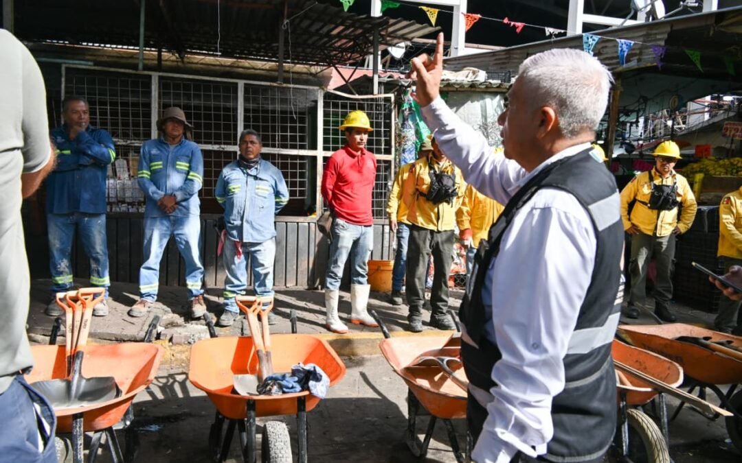 Por 4ª. vez arde el Mercado Adolfo López Mateos, corazón comercial de Morelos.