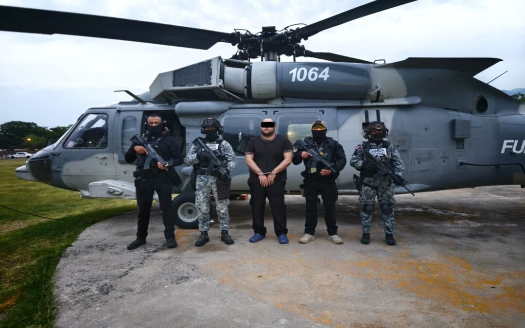 Capturan Ejército, GN e Interpol al “Kamoni” jefe regional del “Cártel de Tepalcatepec”.