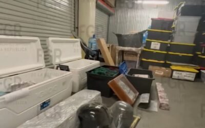 Catean bodega rentada por Roberto Farías Laguna en la CDMX; hallan documentos de seguridad nacional