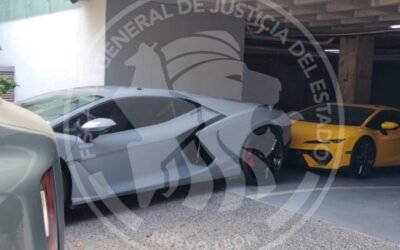 Incautan vehículos de alta gama durante cateo en un inmueble de San Pedro Garza García