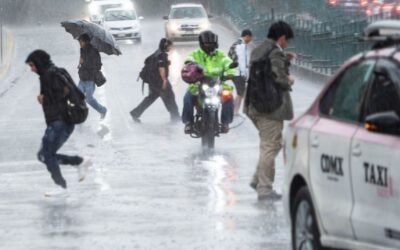 Granizo, lluvia intensa y encharcamientos: se registran afectaciones en CDMX y Edomex