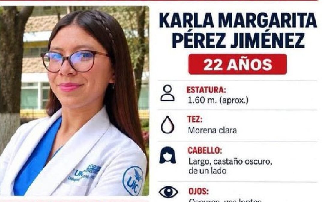 Localizan sin vida a la estudiante Karla Margarita Pérez Jiménez en Zapopan