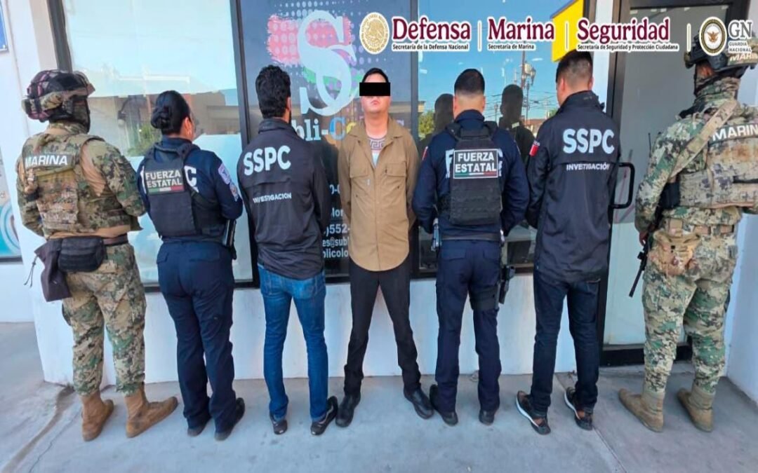 Detienen en Mexicali a presunto integrante de ‘Los Rusos’