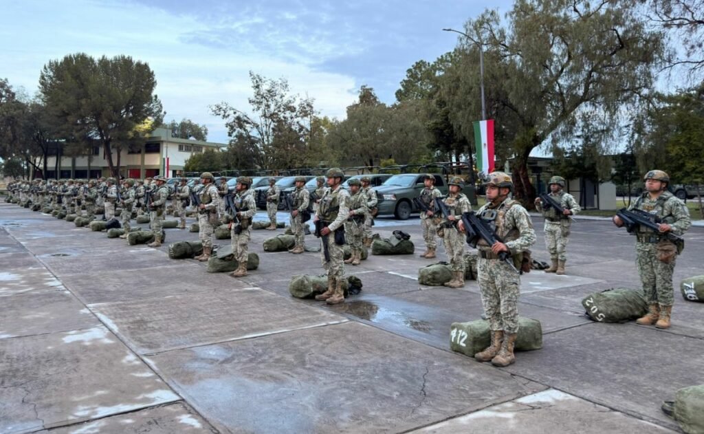 Para apabullar a la delincuencia, llegan 600 soldados más a Guanajuato.