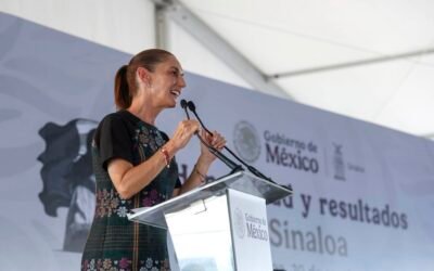 «La injerencia no resuelve los problemas y provoca violencia», afirma Sheinbaum desde Culiacán