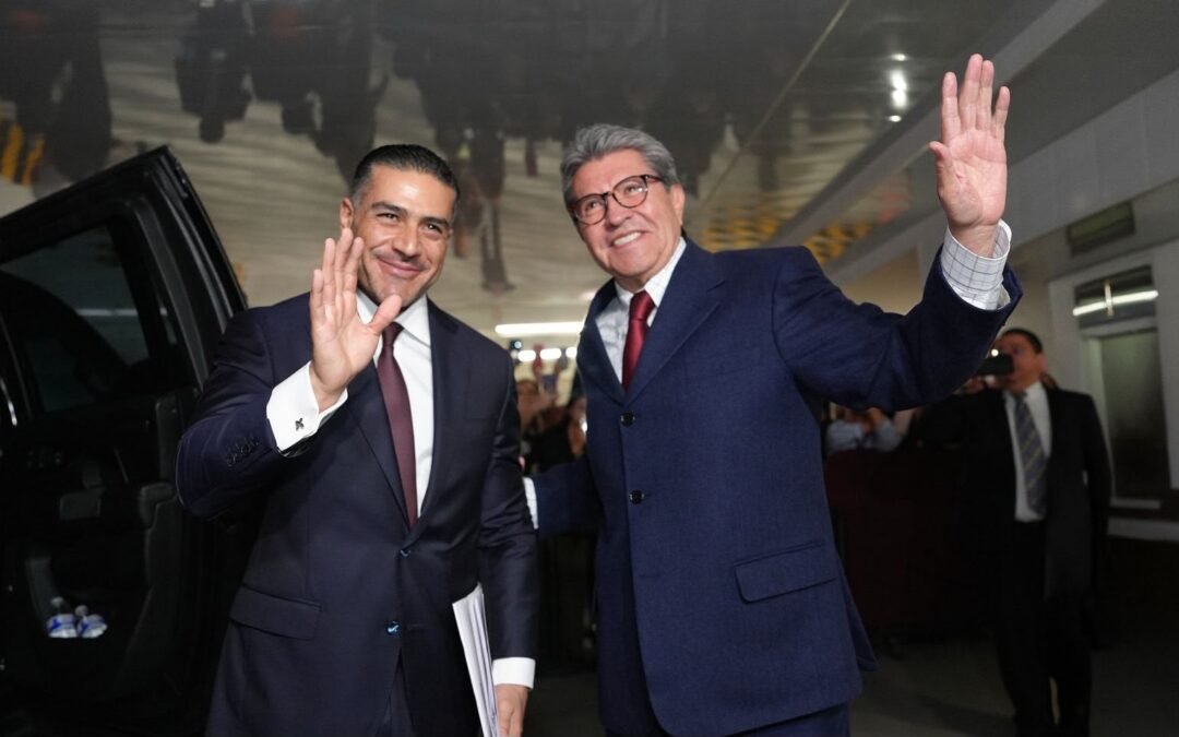 Harfuch comparece en San Lázaro en reunión privada con los coordinadores parlamentarios
