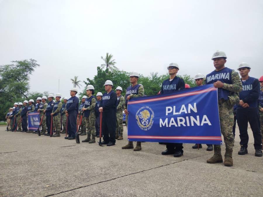 Despliega Marina más de 9 mil elementos ante el huracán Vance