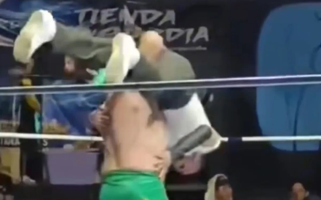 Queda en libertad el luchador Hijo de Fishamn tras causar muerte de un referí