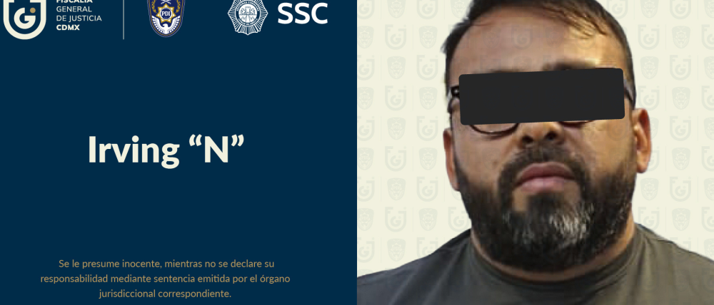 Vinculan a proceso a Irving ‘N’, señalado como líder de Los Tanzanios