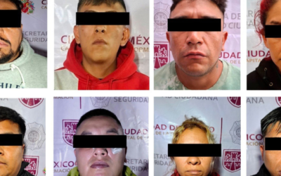 Detienen en una razzia a 8 narcomenudistas en Alcaldías Benito Juárez y Miguel Hidalgo.
