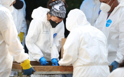 Inician 3a. fase del plan de exhumación en el Panteón de Dolores para identificar personas desaparecidas.