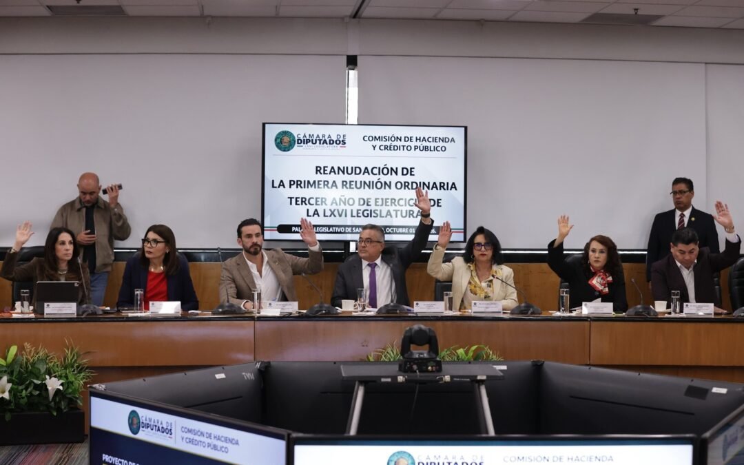 Comisión de Hacienda aprobó Reformas a la Ley Aduanera