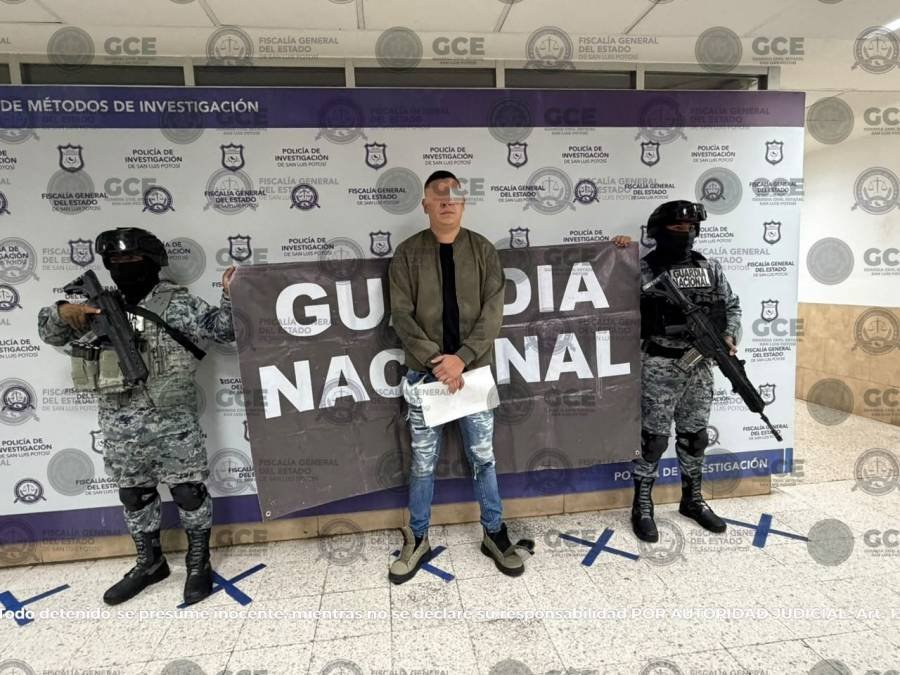 Detienen a “La Wiwa”  vinculado con hechos violentos en la Huasteca potosina