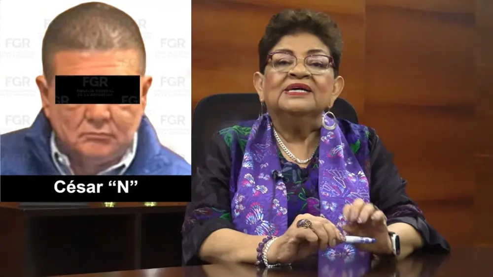 Aprehensión de César ‘N’, exfiscal de Chihuahua, por presunta traición a la patria: Ernestina Godoy