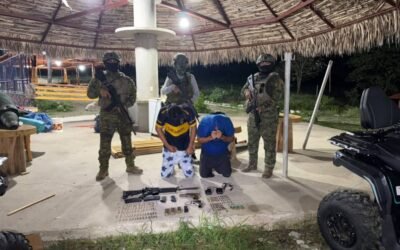 Ejército de Ecuador toma control de hacienda vinculada al CJNG y detiene a dos personas en Guayas