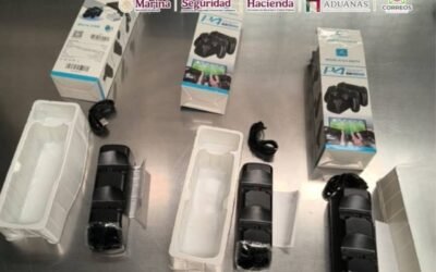 Localizan Autoridades presunta metanfetamina en accesorios para videojuegos en el AICM