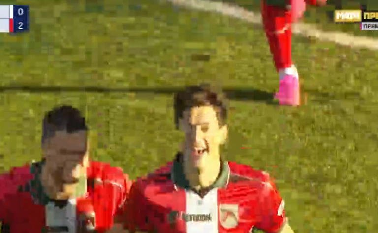 Festeja César Montes con un gol en la victoria del Lokomotiv de Moscú