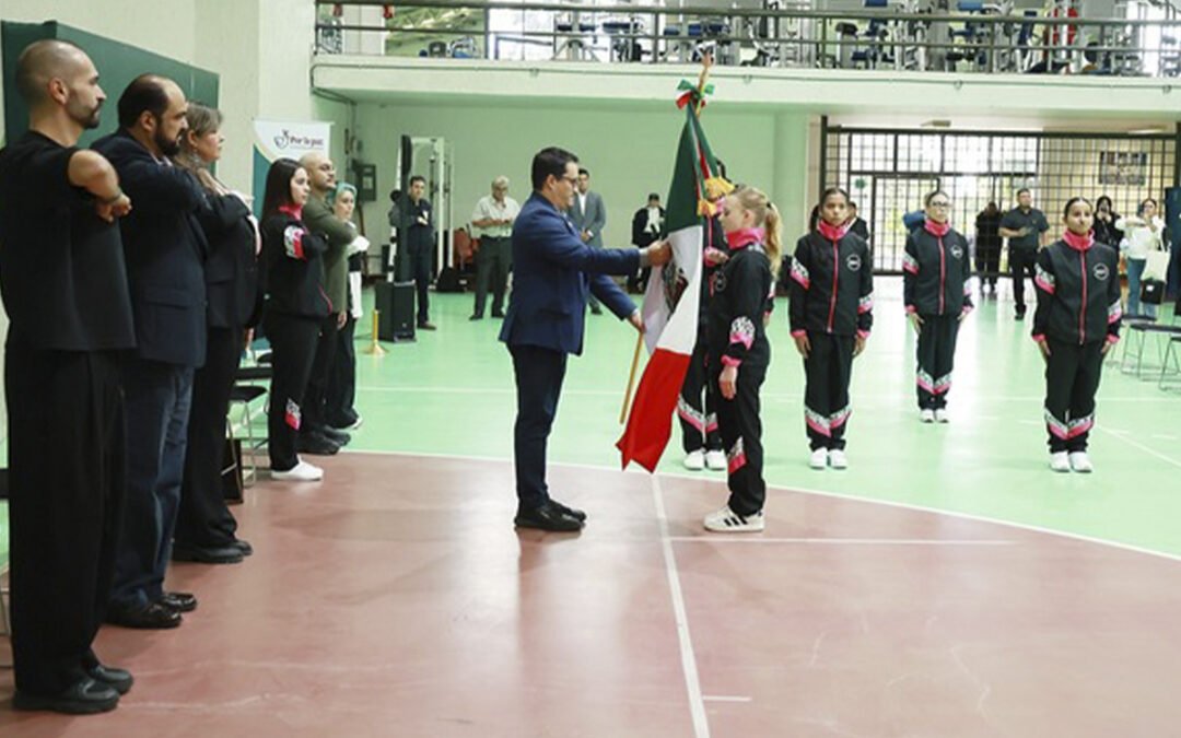 Abandera Conade a Selecciones Mexicanas de Pole Sports y Deportes Aéreos