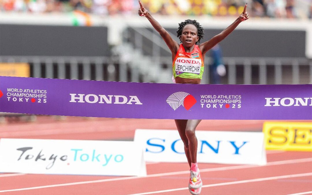 Peres Jepchirchir, campeona mundial de maratón, suspendida provisionalmente por dopaje