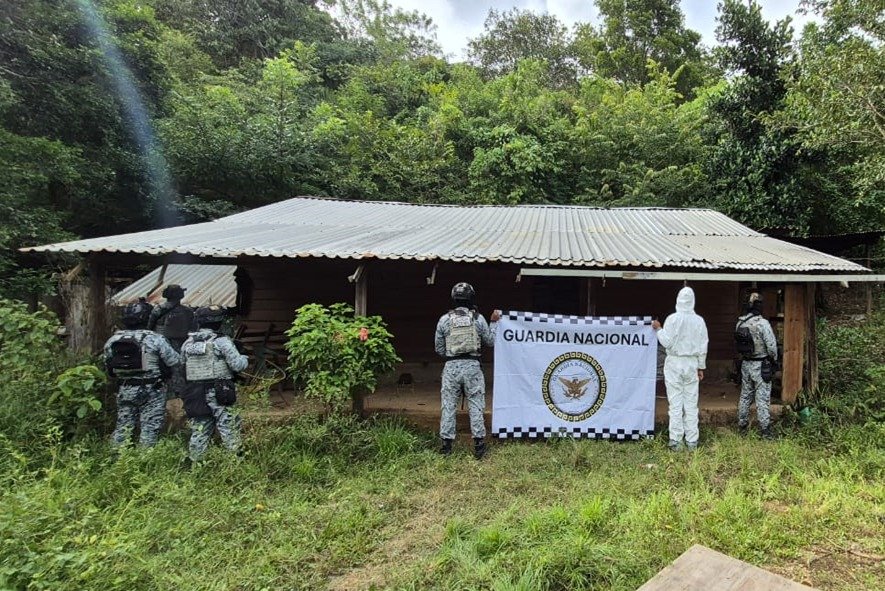 Destruyen las Fuerzas Federales 3 narco laboratorios en Atoyac de Alvarez, Gro.